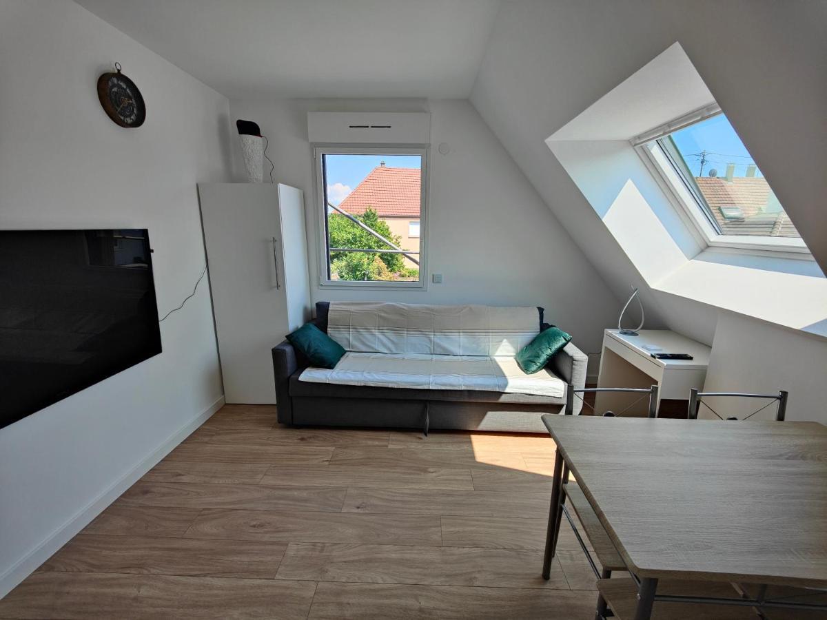 Appartement 48M², Strasbourg Centre A 15 Min En Train Fegersheim Extérieur photo